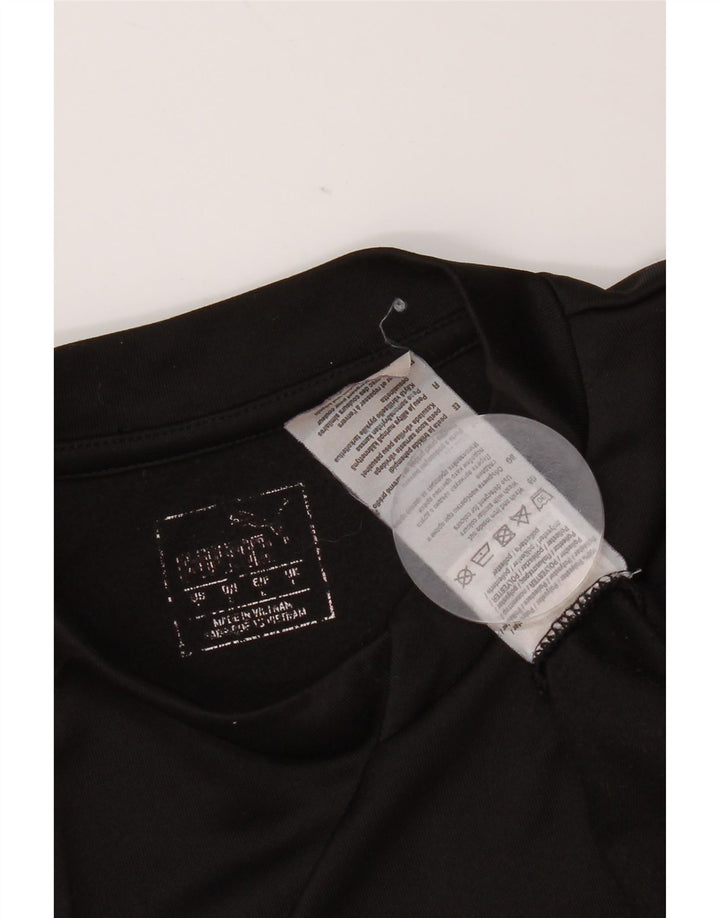 Puma Haut à manches longues pour hommes Noir Polyester