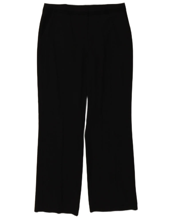 Pantaloni drepti pentru femei Marks & Spencer UK 14 Large W32 L30 Black