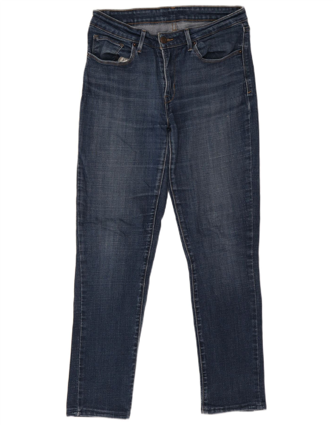 Levi's Damen Slim Jeans US 8 Medium W29 L28 Blaue Baumwolle