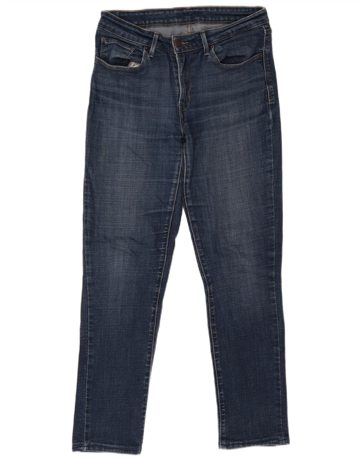 Levi's Damen Slim Jeans US 8 Medium W29 L28 Blaue Baumwolle