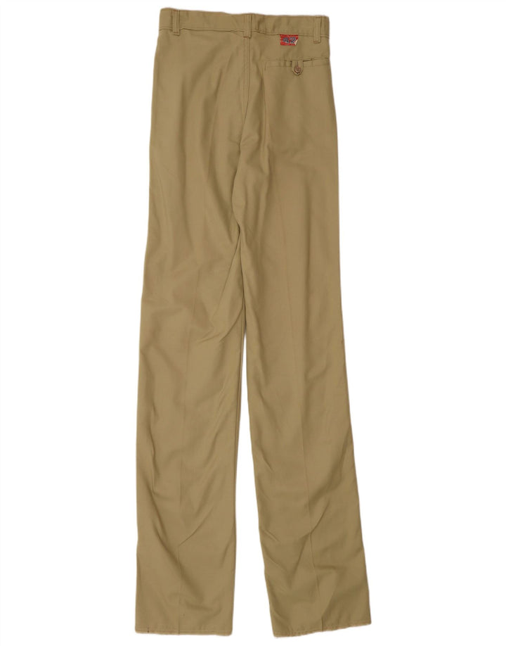 Mash Womens Straight Pegged Chino Trousers IT 42 Medium W26 L37 Khaki