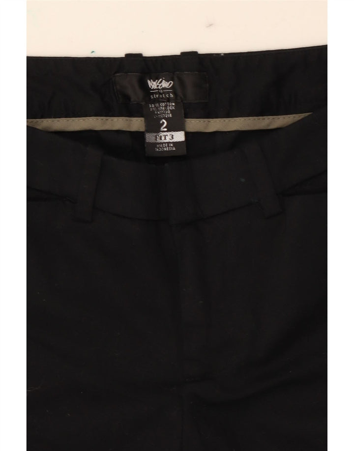 MOSSIMO Womens Casual Shorts US 2 XS W28  Black Cotton Vintage Mossimo and Second-Hand Mossimo from Messina Hembry 
