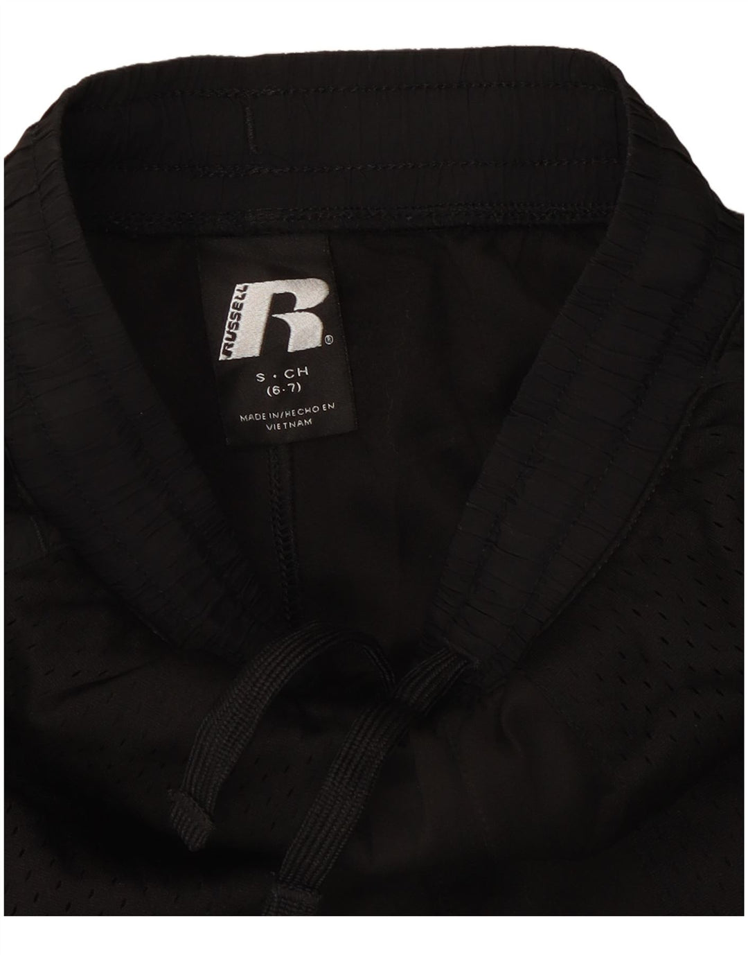 Russell Athletic Sportshorts für Jungen, 6–7 Jahre, Größe S, Schwarz
