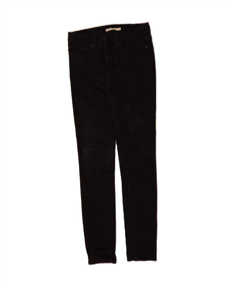 LEVI'S Womens Slimming Skinny Jeans W27 L31 Black Vintage Levi's and Second-Hand Levi's from Messina Hembry 