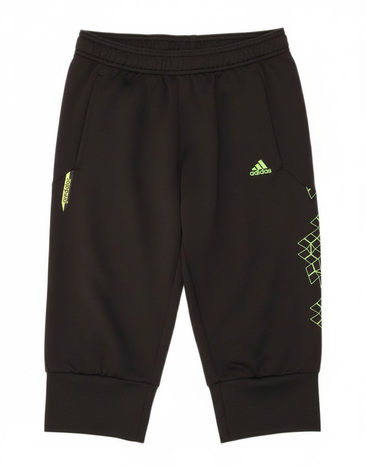 Adidas Mens Climalite Bermuda Sport Shorts Small Black Polyester