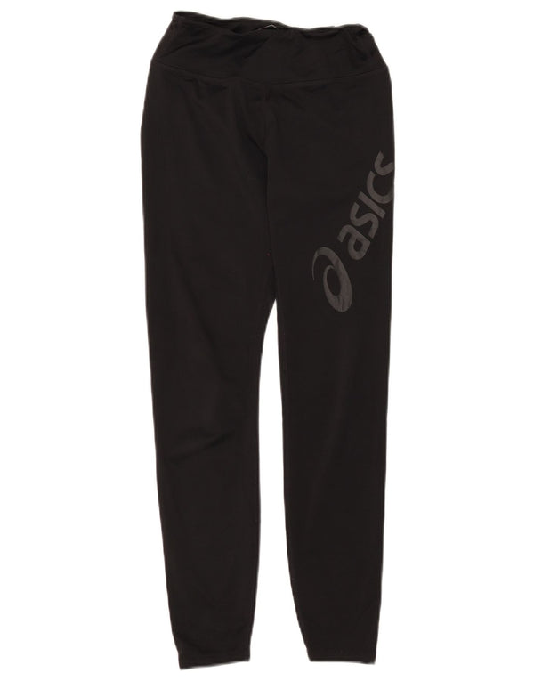 Asics Damen Graphic Leggings UK 6 XS Schwarz
