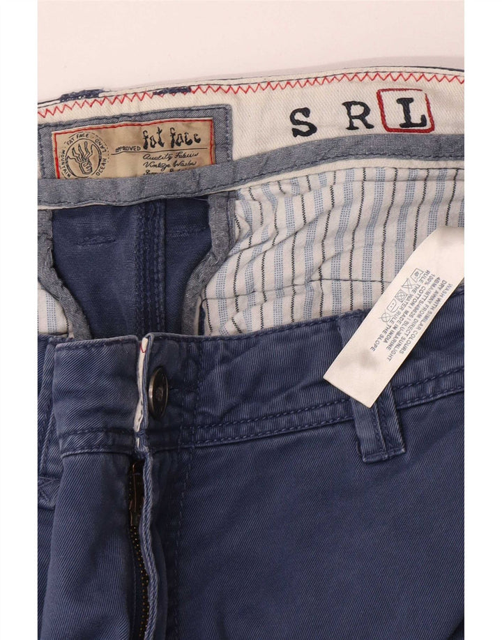 Fat Face Mens Regular Chino Trousers Large W36 L33 Blue Cotton
