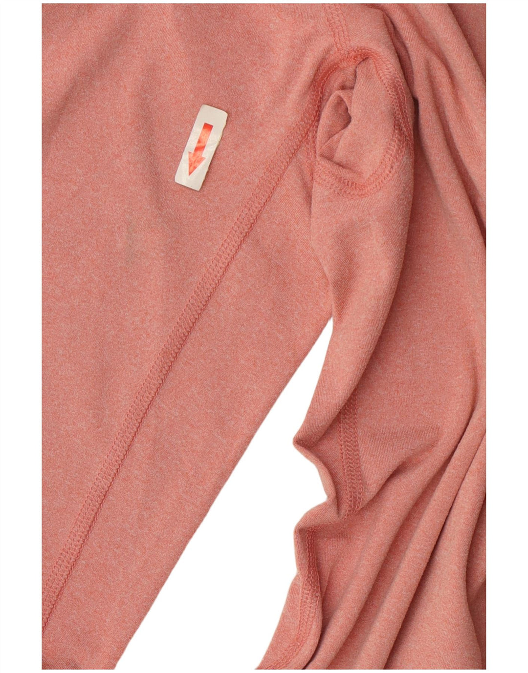 Top della tuta pullover con zip e collo Nike Dri Fit da donna UK 10 Small Rosa