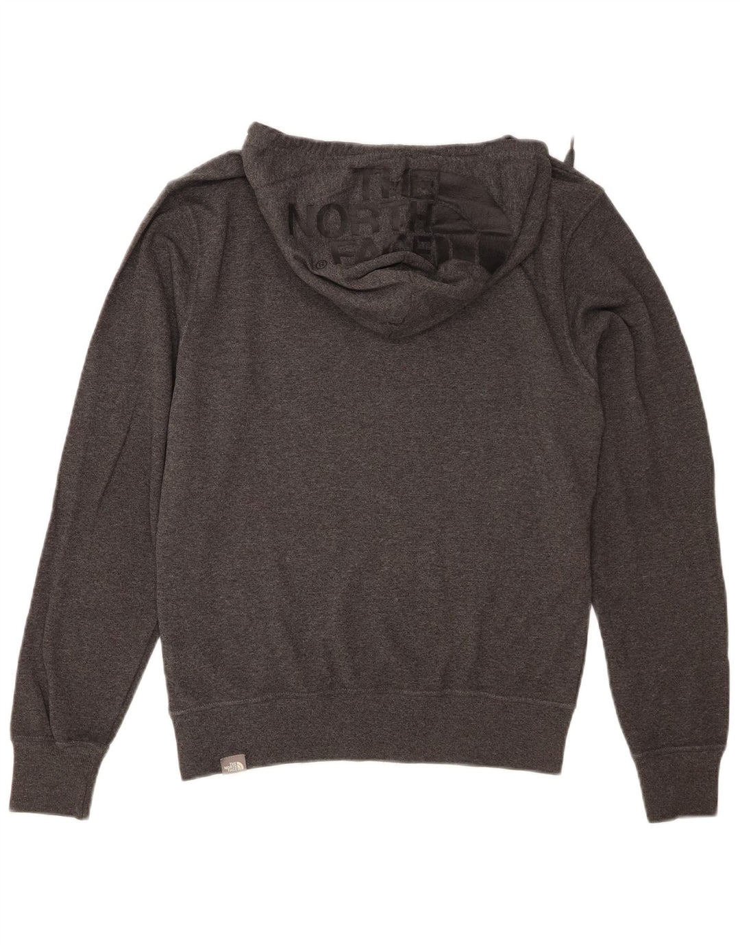 THE NORTH FACE Suéter gráfico masculino com capuz e algodão cinza pequeno