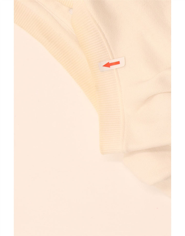 Tommy Hilfiger Mens Sweatshirt Jumper Large White Cotton