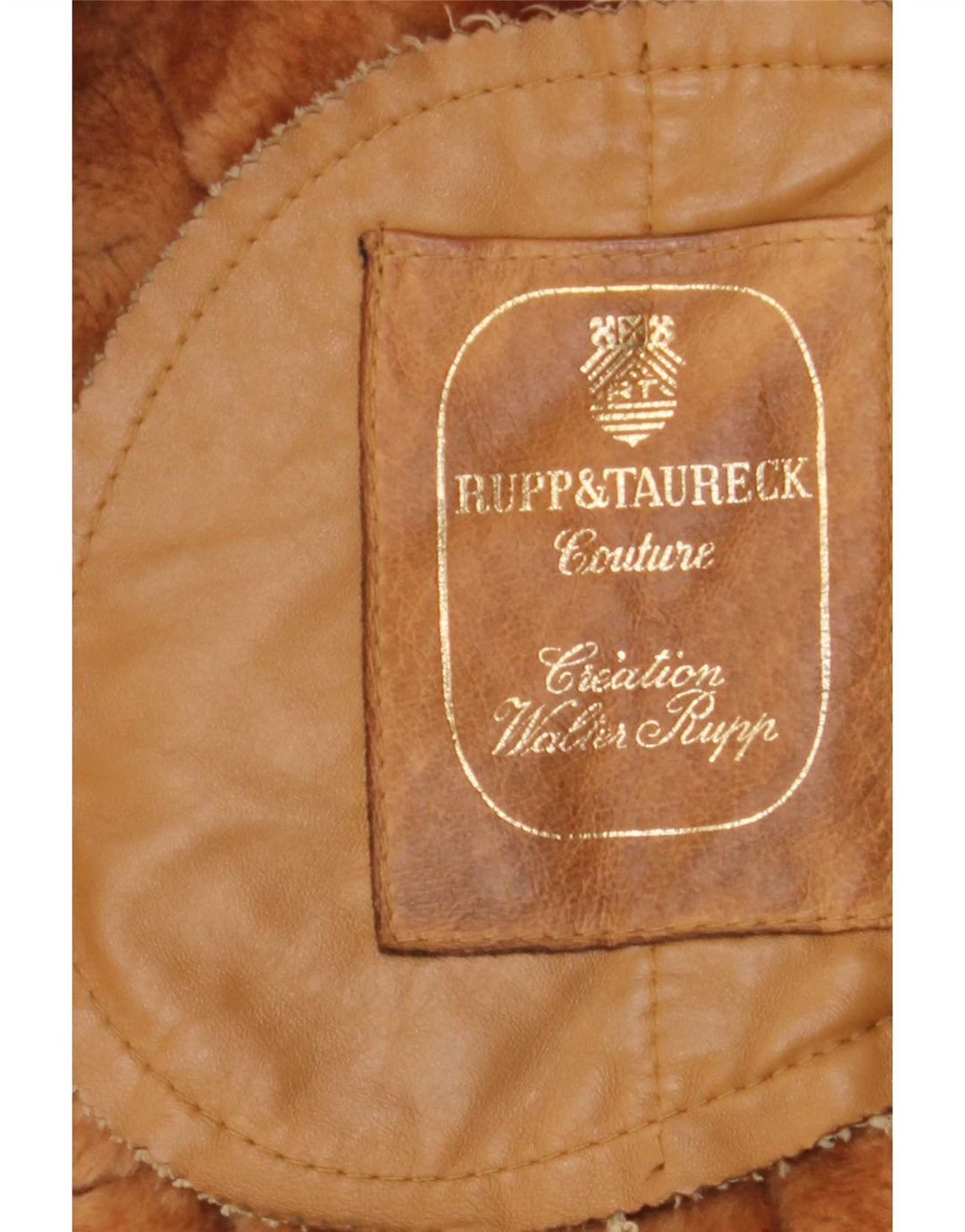 Rupp & Taureck Couture Γυναικείο Shearling Jacket UK 14 Medium Brown