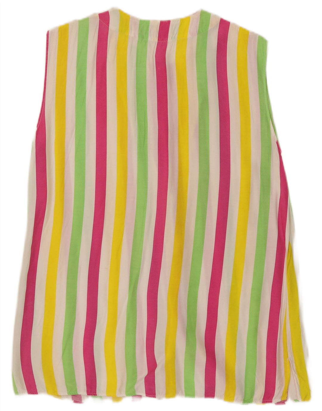 Enara Camice Dame Skjorte Bluse UK 14 Medium Flerfarvet Stribet