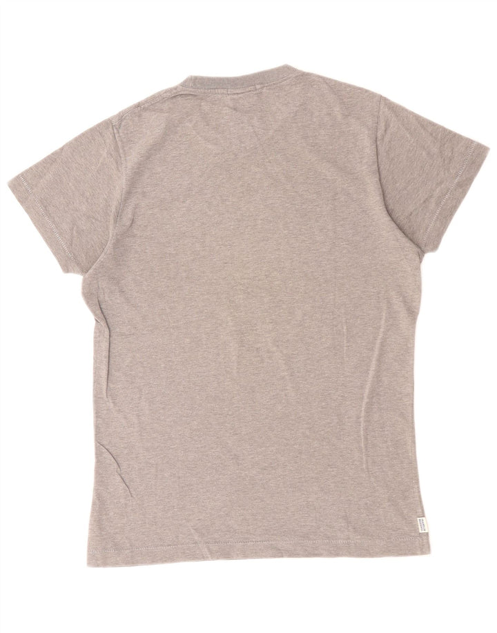 FRANKLIN & MARSHALL Mens Classic Graphic T-Shirt Top Small Grey Cotton