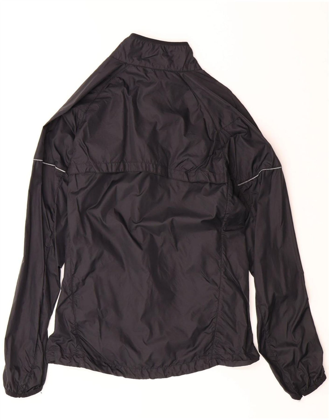 NIKE Mens Rain Jacket UK 36 Small Black Nylon Vintage Nike and Second-Hand Nike from Messina Hembry 