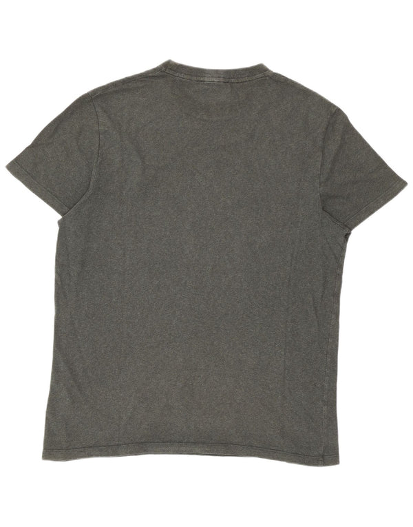 T-shirt da uomo Superdry Top XL in cotone grigio