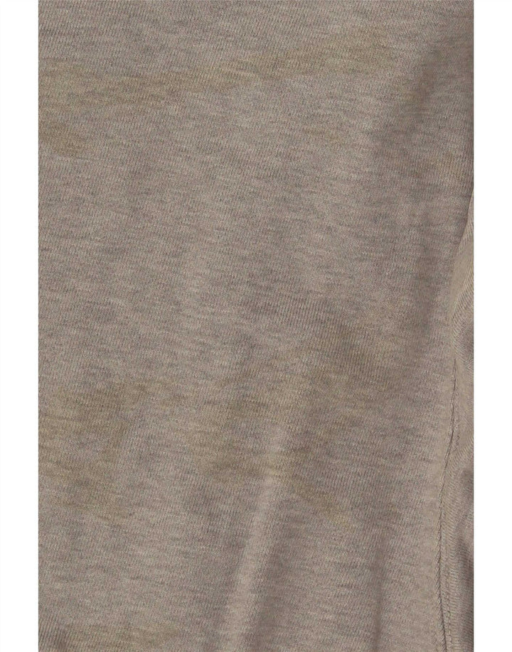 Lacoste Mens Graphic Sweatshirt Jumper Size 5 Large Grey Cotton