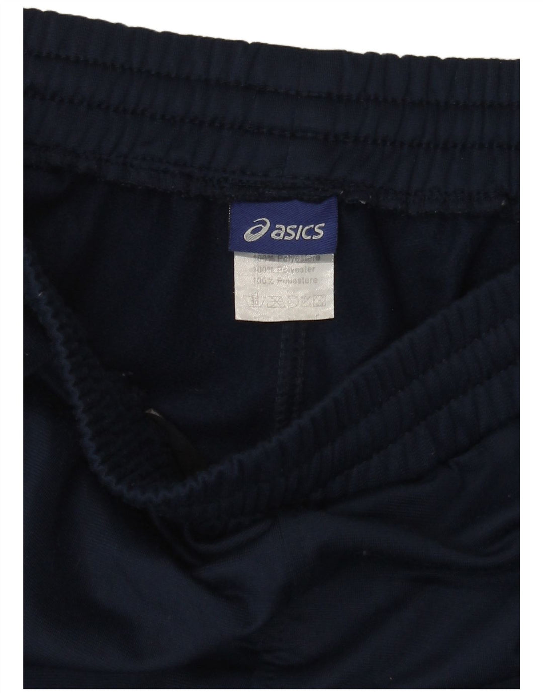 Asics Mens Tracksuit Trousers XL  Navy Blue Polyester