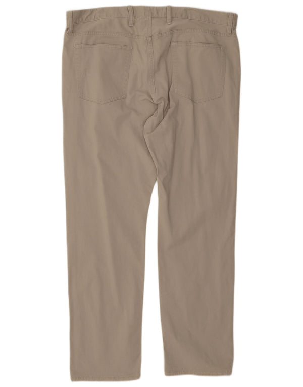Gap Herre Slim Casual Bukser W38 L30 Beige Bomuld