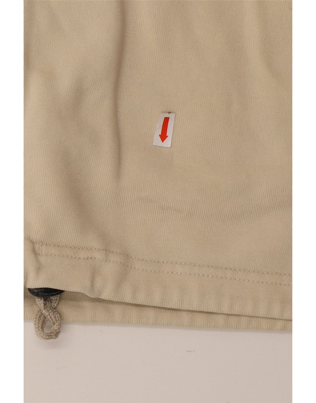 CHAMPION Mens Tracksuit Top Jacket Large Beige Cotton