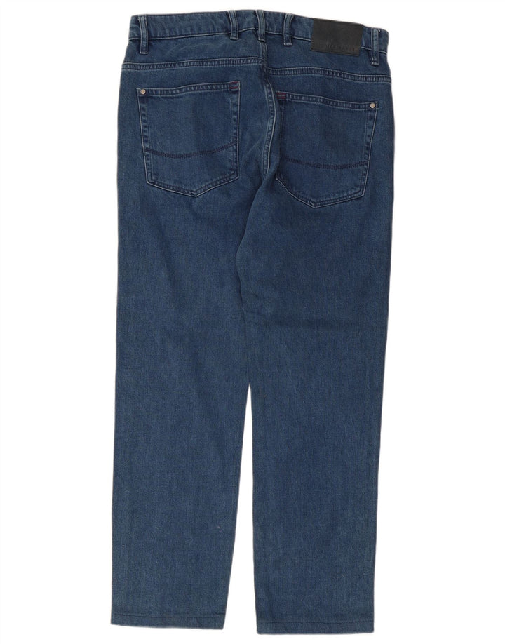 Ted Baker Mens Straight Jeans W32 L27 Blue Lyocell
