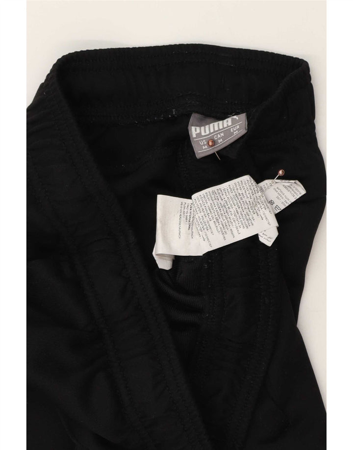 Pantaloni de trening Puma pentru bărbați, poliester mediu negru