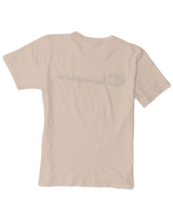 Tricou grafic pentru bărbați Champion Top Medium White Bumbac