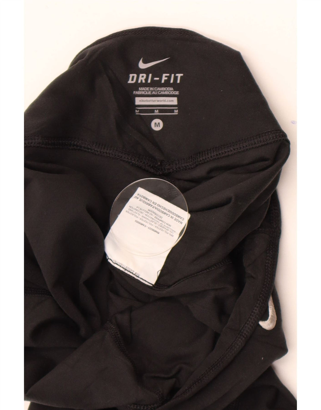 Nike Womens Dri Fit Tracksuit Trousers UK 14 Medium Black Polyester