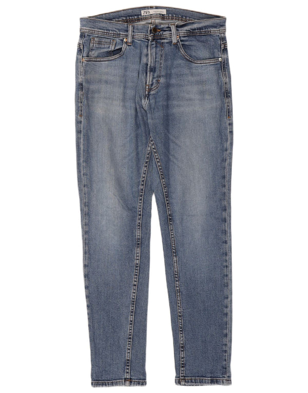Zara Mens Skinny Jeans EU 42 Large W32 L30 Blue