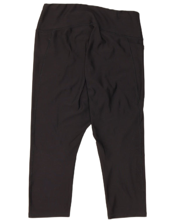 Under Armour Damen Capri-Leggings UK 18 XL Schwarz Polyester