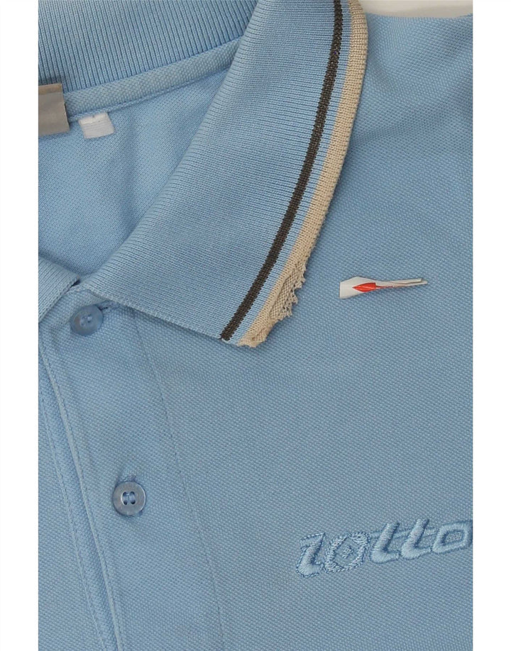 Lotto Mens Polo Shirt XL Blue