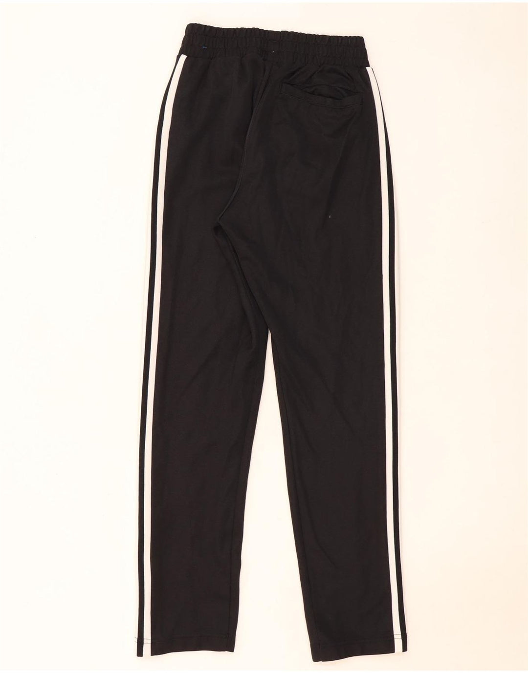 Adidas Mens Tracksuit Trousers Small Black Cotton