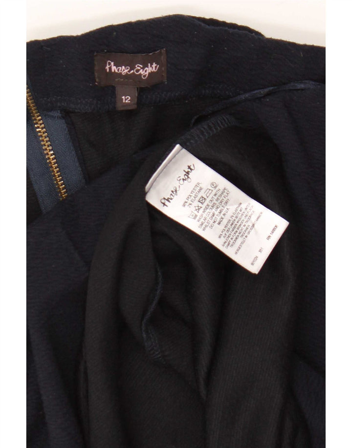 Phase Eight Γυναικεία ίσια φούστα UK 12 Medium W32 Navy Blue Polyester