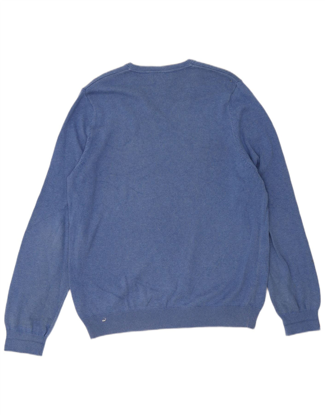 Marks & Spencer Pull col V pour homme Bleu Taille L
