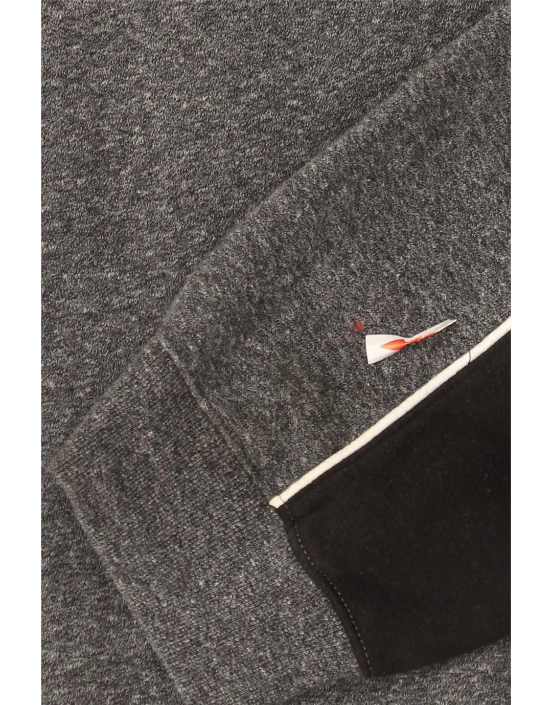 Giacca da tuta da uomo Champion 3XL in cotone color block grigio