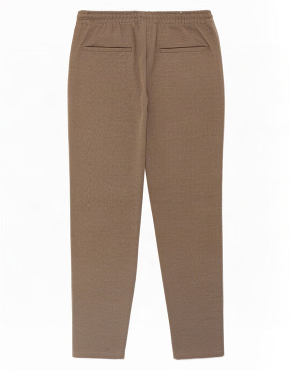 Zara Mens Slim Chino Trousers Medium W31 L28 Beige Polyester