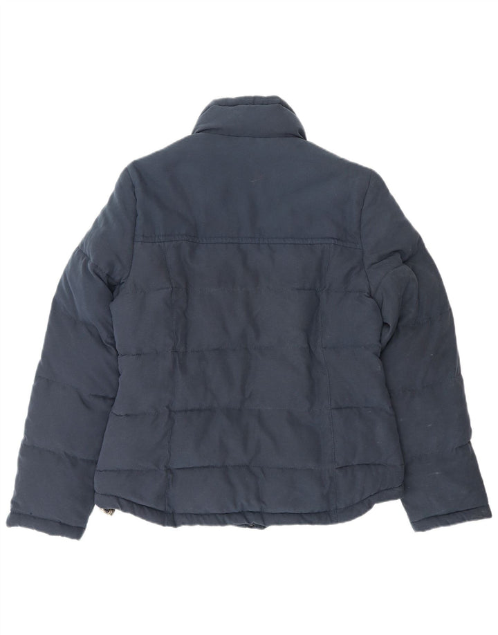 Joules Damen Wattierte Jacke UK 12 Medium Marineblau Polyester