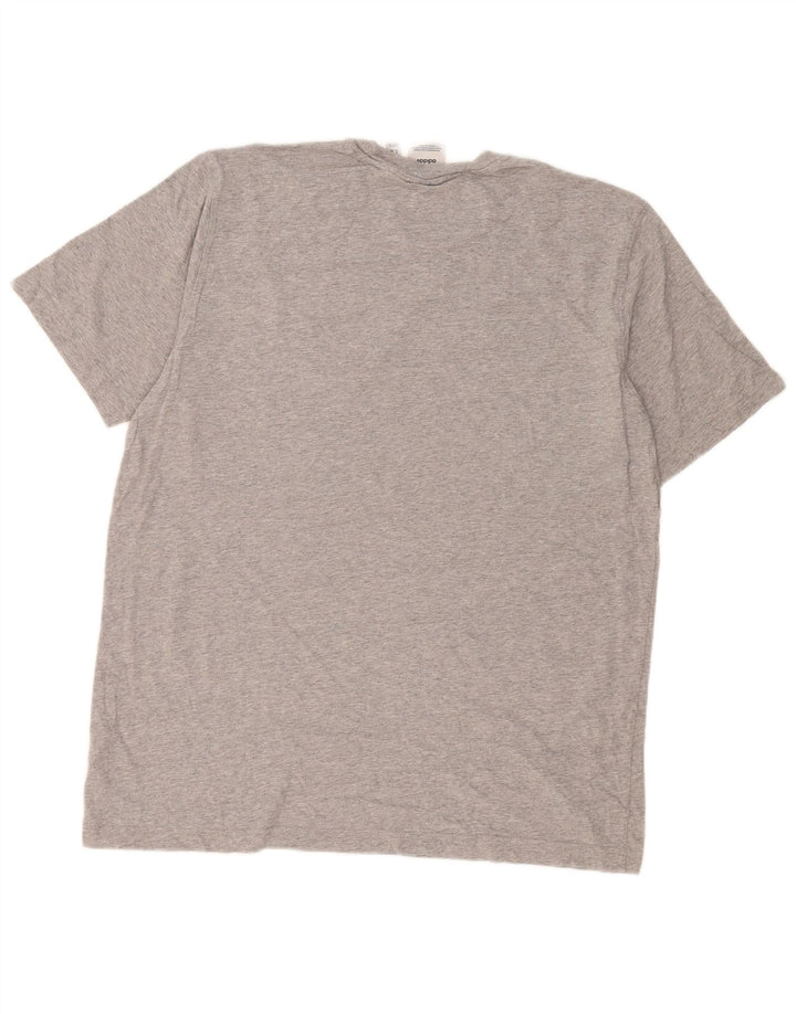 Adidas Mens T-Shirt Top XL Grey Cotton