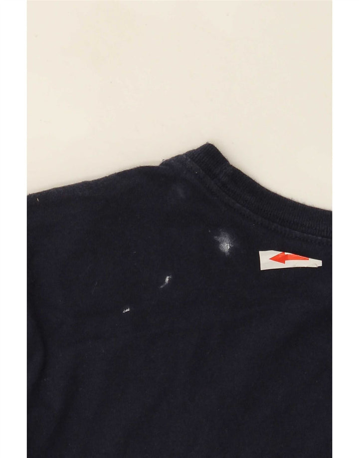 Nike Mens Athletic Cut T-Shirt Top Small Navy Blue Cotton