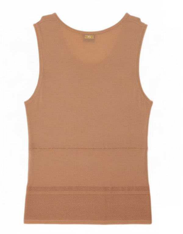 Perte by Krizia Damevest Top UK 14 Medium Beige