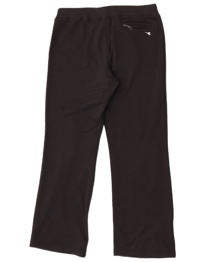 Diadora Womens Tracksuit Trousers UK 14 Medium Black Polyester