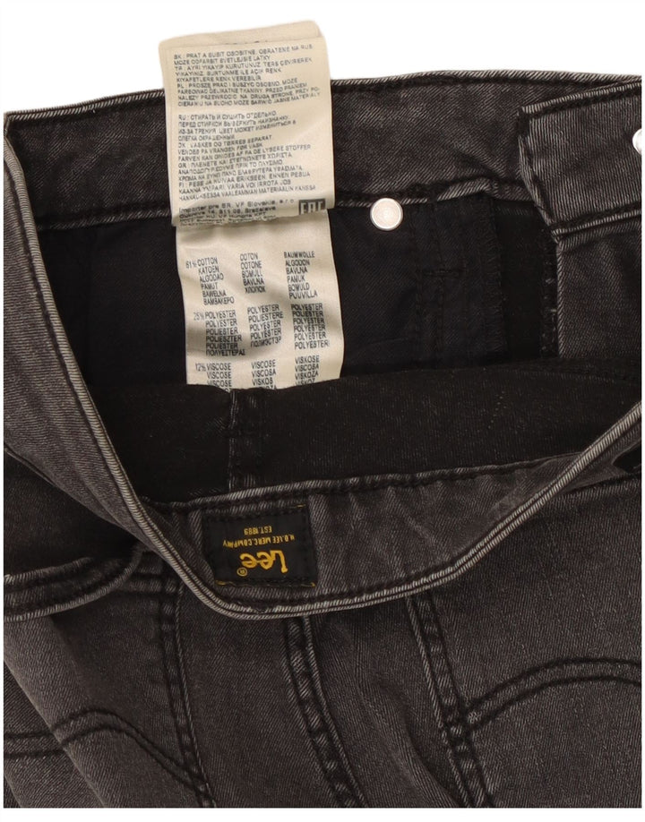 Lee Womens Elly Slim Jeans W29 L24 Grey Cotton