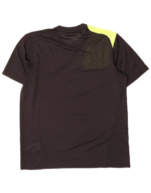 Adidas T-shirt graphique à manches courtes pour hommes, grand color block noir
