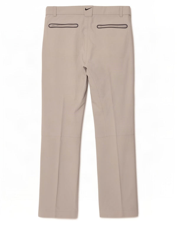 Pantaloni chino dritti Nike Dri Fit da uomo W32 L30 poliestere blu