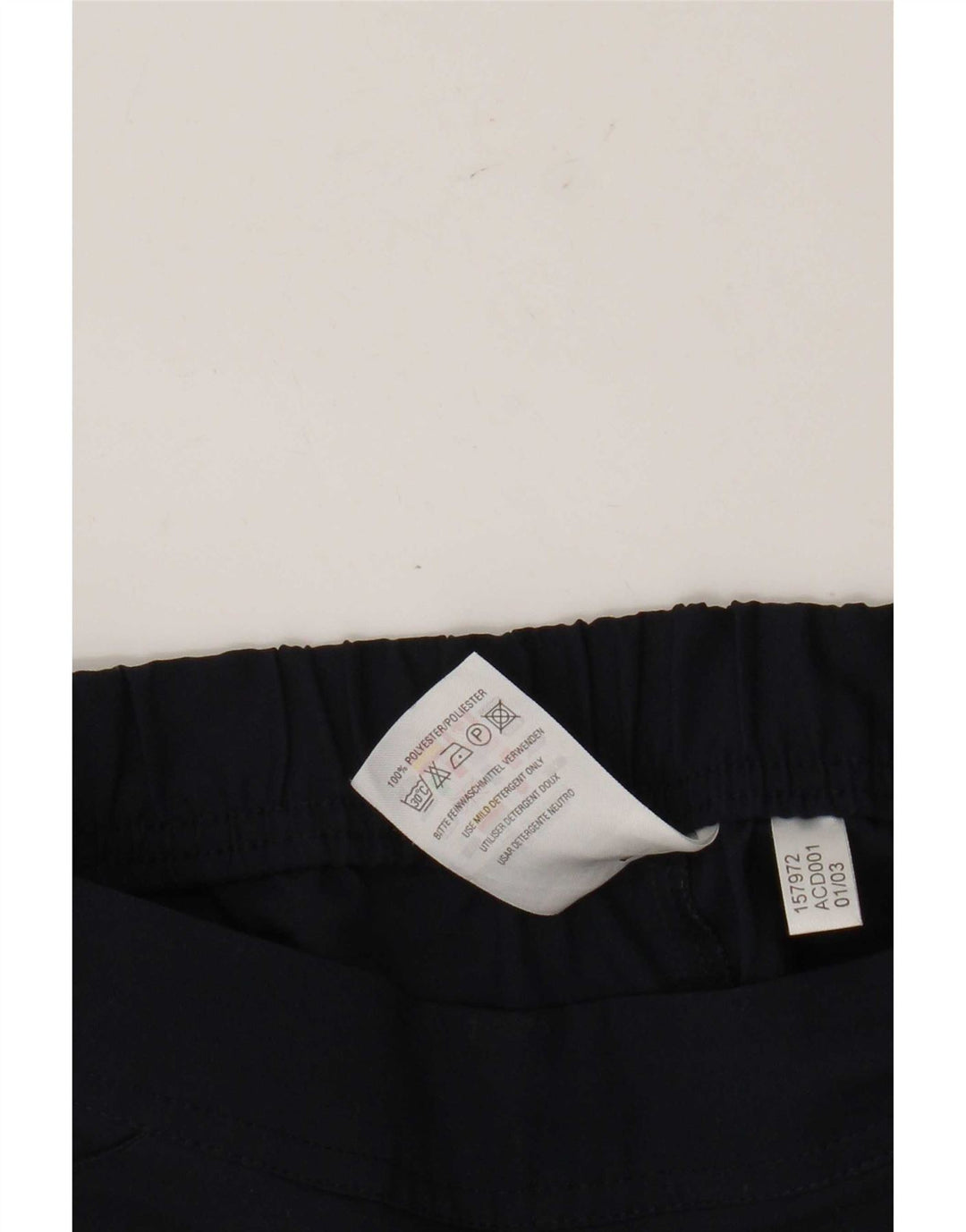 Adidas Womens Sport Shorts UK 8 Small  Navy Blue Polyester