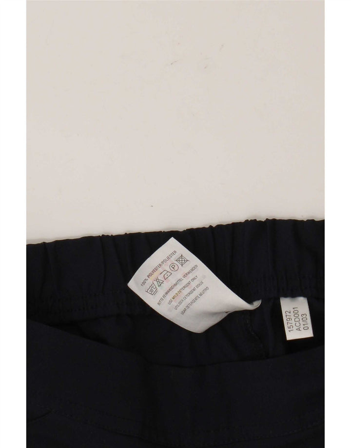 Adidas Womens Sport Shorts UK 8 Small  Navy Blue Polyester