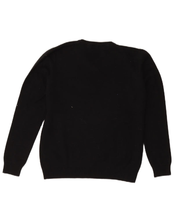 Marks & Spencer Boys V-hals sweater 14-15 år Sort bomuld