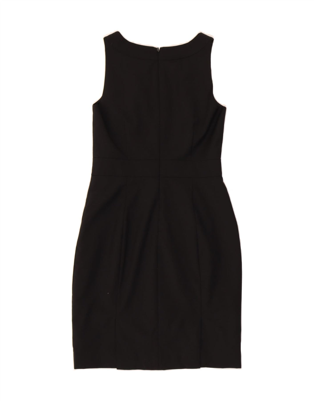 J. CREW Womens Sleeveless Bodycon Dress US 6 Medium Black Polyester Vintage J. Crew and Second-Hand J. Crew from Messina Hembry 