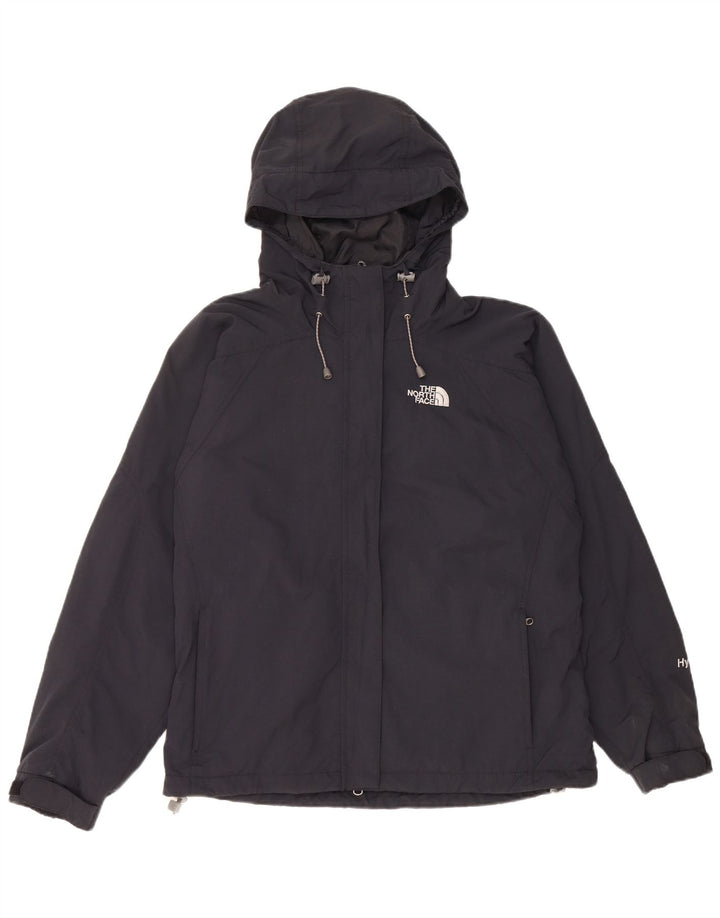 The North Face vindjakke med hætte til kvinder UK 14 Medium Sort