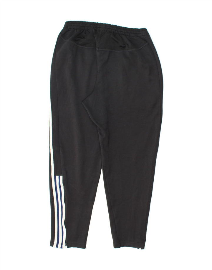 ADIDAS Mens Tracksuit Trousers Medium  Black Vintage Adidas and Second-Hand Adidas from Messina Hembry 