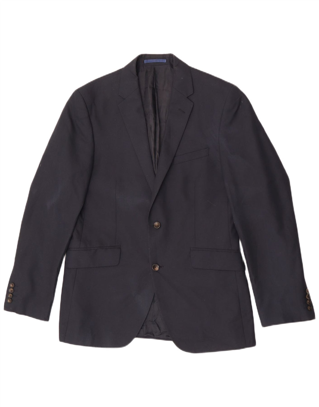 Marks & Spencer Herre 2-knaps blazerjakke UK 38 Medium Navy Blue